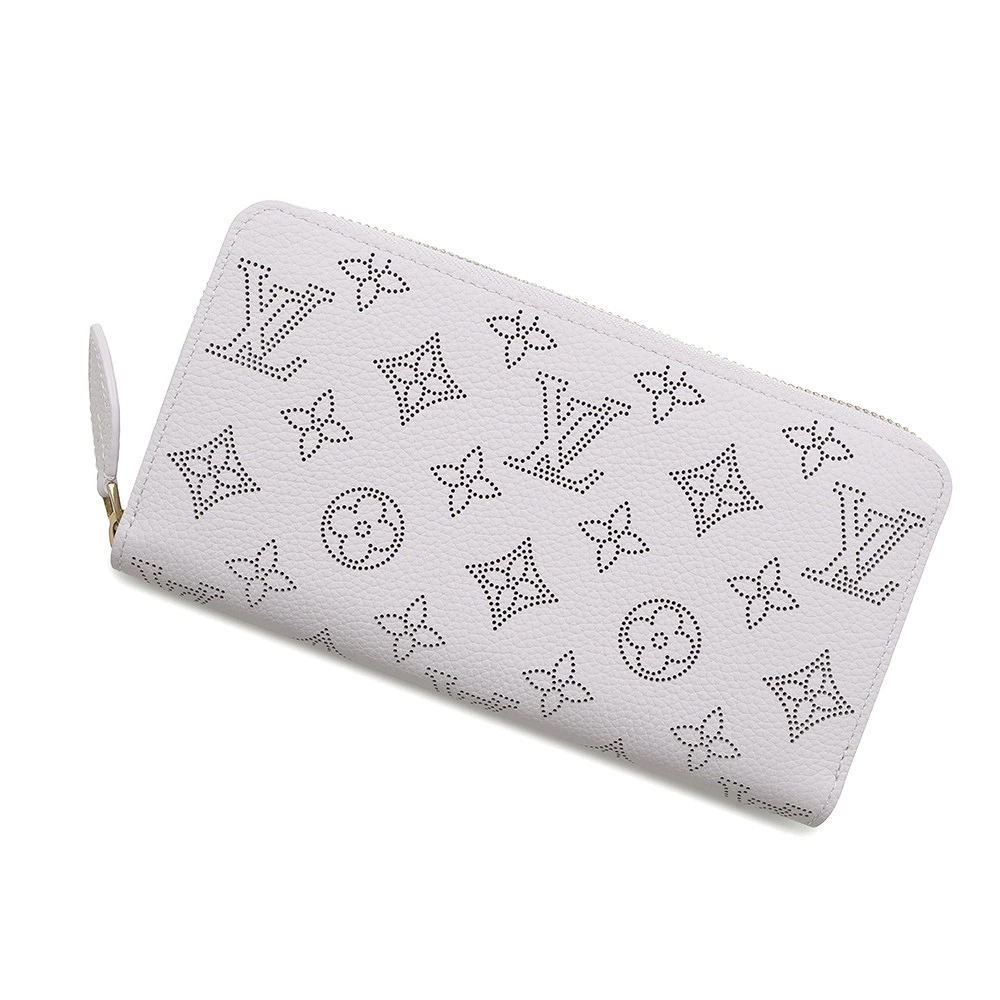 Louis Vuitton Monogram Mahina Zippy Wallet New